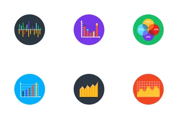 Business Charts & Graphs Icon Pack
