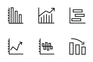 Business Charts Line Icons