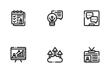 Business Coaching Icon Pack