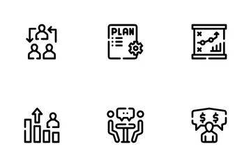 Business Coaching Icon Pack