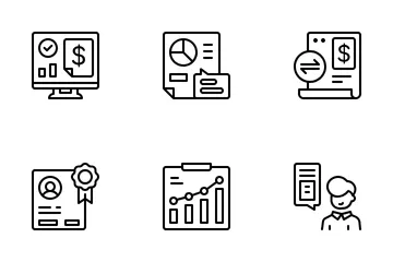 Business Consultant Icon Pack