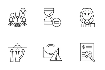 Business Continuity Plan Icon Pack