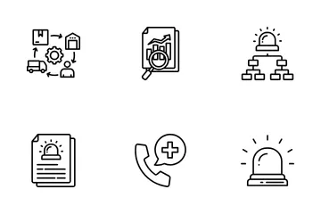 Business Continuity Plan Icon Pack