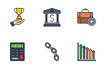 Business Cooperation Icon Pack