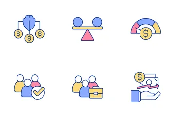 Business Cooperatives Icon Pack