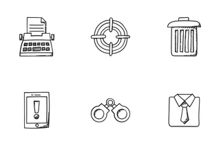 Business Doodle Icons 3