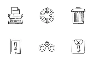 Business Doodle Icons 3 Icon Pack