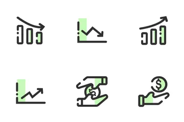 Business & E-commerce Filled Outline Icon Pack