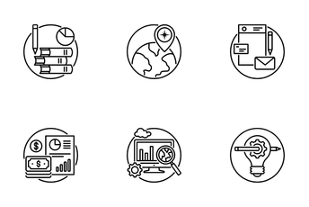 Business & Education 2 Icon Pack