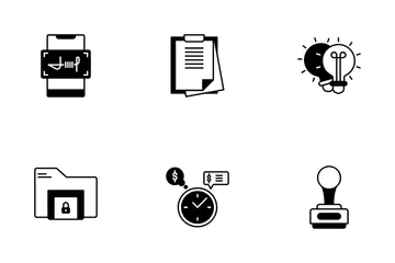 Business Equipment Icon Pack