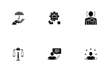 Business Ethics Moral Icon Pack