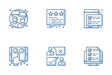Business Feedback Icon Pack