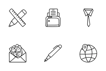 Business, Finance And Accounting Icon Pack
