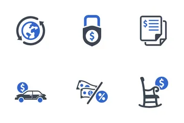Business & Finance Set - 4 Icon Pack