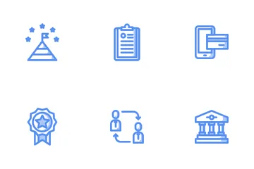 Business Finance Shady Icon Pack