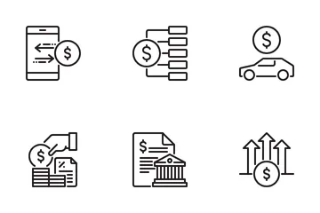 Business Financial Icon Pack