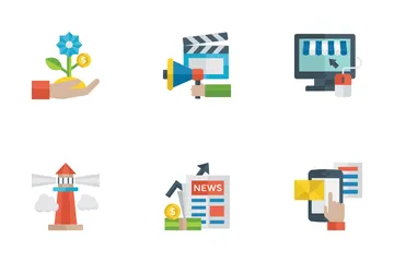 Business Flat Icons Icon Pack