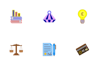 Business Flat Part-1-Set-4 Icon Pack