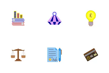 Business Flat Part-1-Set-4 Icon Pack