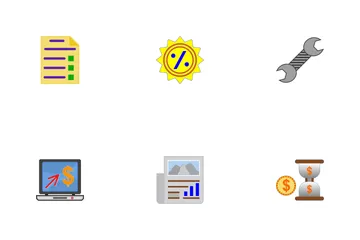 Business Flat Part-2-Set-4 Icon Pack