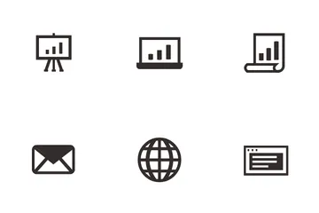 Business For Presentation Icon Pack