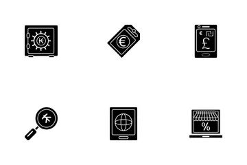 Business Glyph - 3 Part-10 Icon Pack