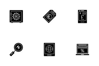 Business Glyph - 3 Part-10 Icon Pack