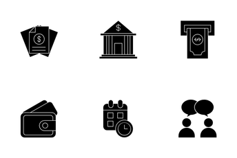 Business Glyph Icon Vol.2 Icon Pack
