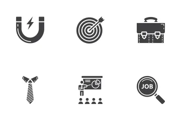 Business Glyph Icons Icon Pack