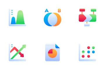 Business Graph And Chart Icon Pack