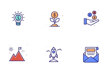 Business Growth And Investment Icon Pack