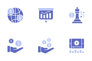 Business Growth And Investment Icon Pack