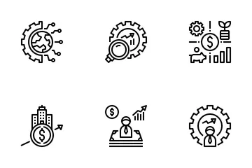 Business Incubator Icon Pack