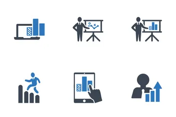 Business Infographic Chart Icon Pack