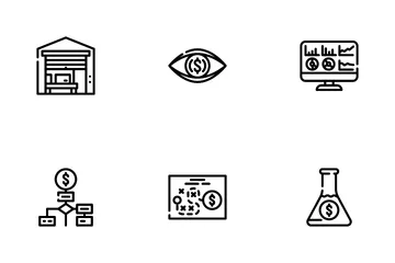 Business Intelligence Technology Icon Pack