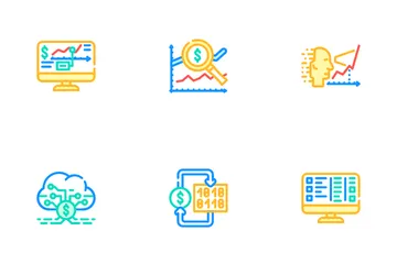 Business Intelligence Technology Icon Pack