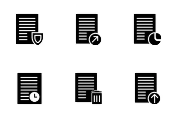 Business Letter Icon Pack