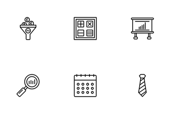 Business Line - 1 Part-6 Icon Pack