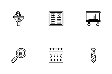 Business Line - 1 Part-6 Icon Pack