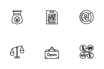 Business Line - 1 Part-7 Icon Pack