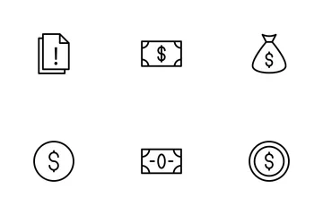 Business Line Icons Icon Pack