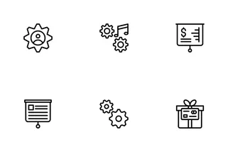 Business Line Icons