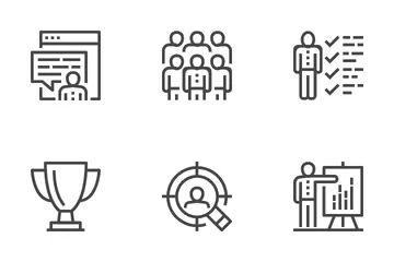 Business Mamagement Icon Pack