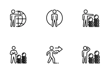 Business Man Icon Pack