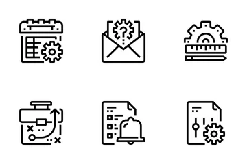 Business Management  Icon Pack