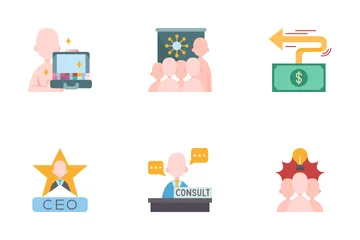 Business Management 2 Icon Pack