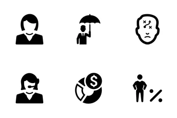 Business Management 6 Icon Pack