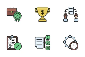 Business Management Icon Pack