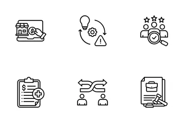 Business Management Icon Pack