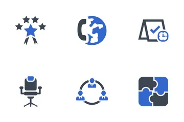 Business Management Set - 2 Icon Pack
